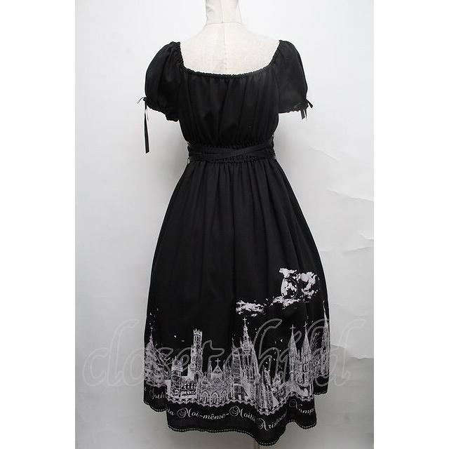 Moi-même-Moitiéサイレントムーンロングワンピース Silent Moon Print Long OP by Moi-même-Moitié