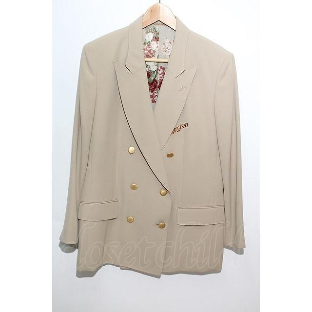 KANEKO ISAO / ダブルジャケット ベージュ S-24-06-05-064-EL-JA-UT