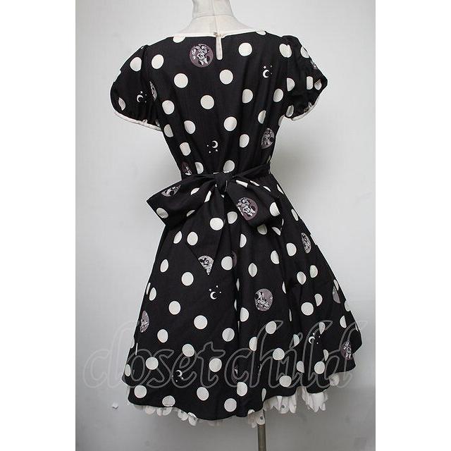 Secret Honey / フィガロ&ミニーワンピース 黒 S-25-02-25-061-CA-OP