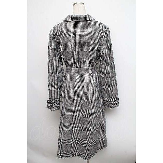 SALE】axes femme POETIQUE / 刺繍フィッシュテールコート 黒x白 S-24 