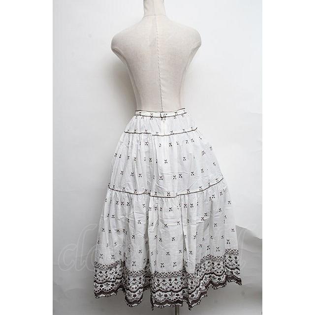 PINK HOUSE / さくらんぼ刺繍スカート S-24-09-14-073-LO-SK-AS-ZS