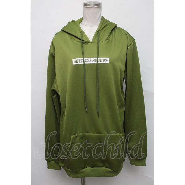 NieR Clothing / ロゴパーカー S-24-09-25-015-PU-TO-HR-ZT230