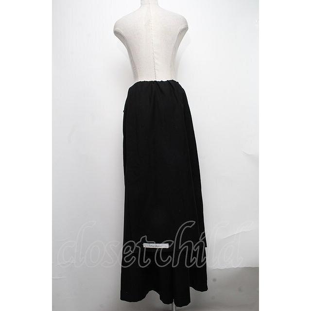 alice auaa / フラップパンツ 2 黒 S-24-12-29-079-AA-PA-AS-ZS