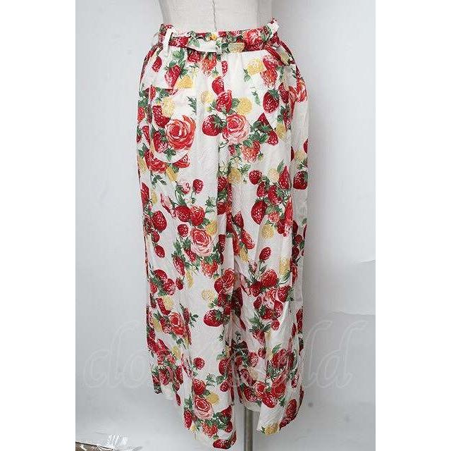 SALE】Jane Marple / Strawberry palaceのパンツ オフ S-25-01-05-078