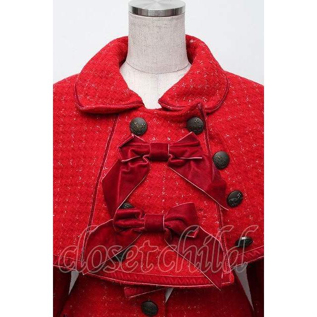 BABY,THE STARS SHINE BRIGHT / キャメロットプリンセスコート 赤 S-25