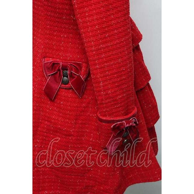 BABY,THE STARS SHINE BRIGHT / キャメロットプリンセスコート 赤 S-25