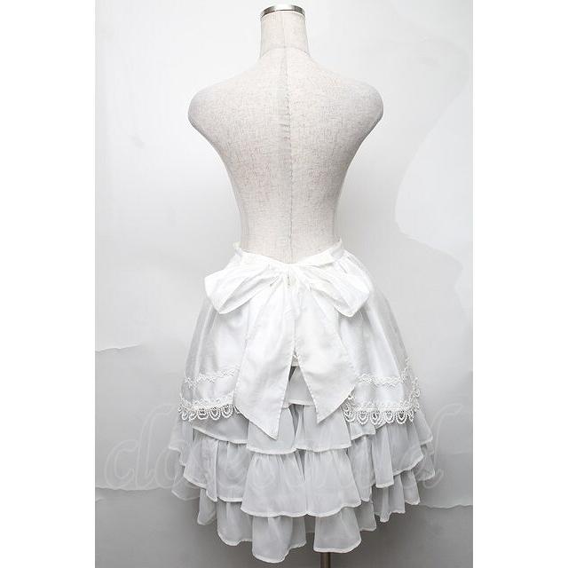 ALICE and the PIRATES / Memoire de Roseバッスルスカート 白 S