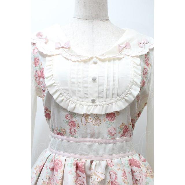 LIZ LISA / My Melodyパネル柄セーラーワンピース オフ S-25-10-21-018