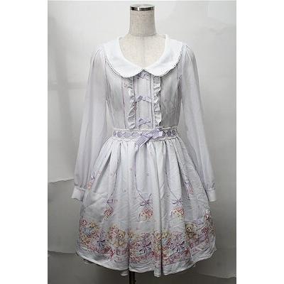 LIZLISAラッピング柄ワンピース LIZ LISA / ラッピング柄ワンピース ラベンダー S-25-08-14-035