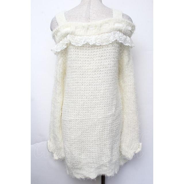 LIZ LISA / 肩開きニットチュニック オフ S-25-11-24-015-LO-OP-AS-ZS