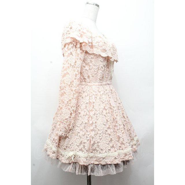 LIZ LISA / レースワンピース ピンク S-26-04-20-029-LO-OP-AS-ZS