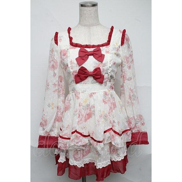 LIZLISA ローズ柄 セットアップ LIZ LISA リズリサ ローズ柄セットアップ[トップス・スカパン