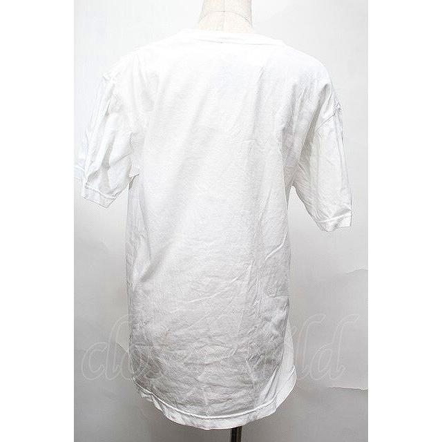 NieR CLOTHING / プリントTシャツ 白 S-25-08-26-010-PU-TO-HR-ZT355