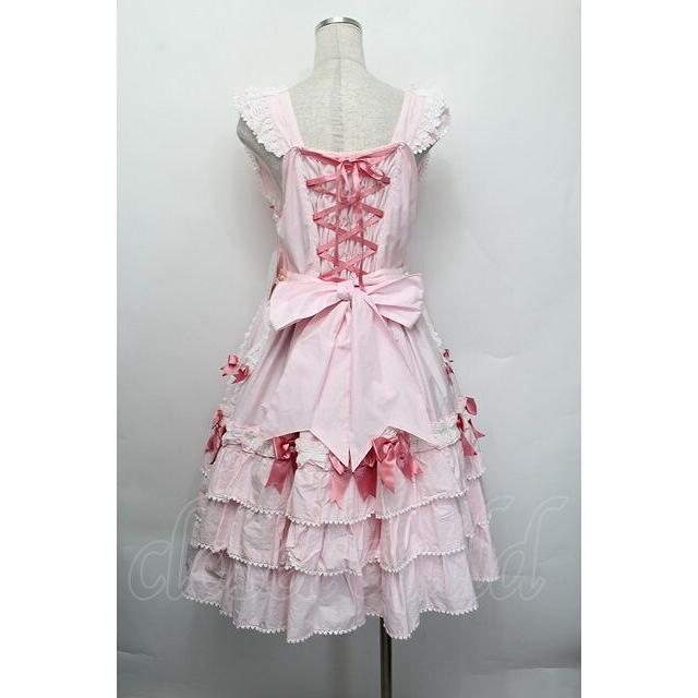 Ribbon ribbon bloomsジャンパースカート ピンク BABY,THE STARS SHINE BRIGHT / Ribbon ribbon blooms ジャンパー