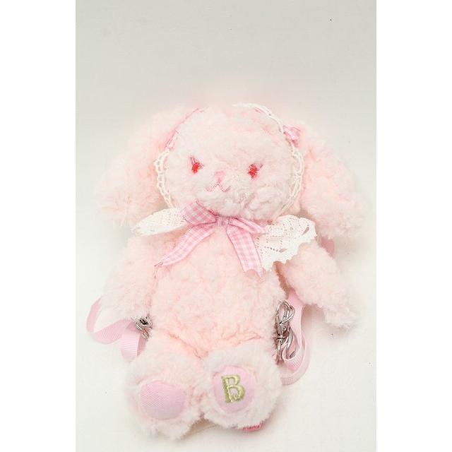 BABY,THE STARS SHINE BRIGHT / うさくみゃリュックミニミニ ピンクx