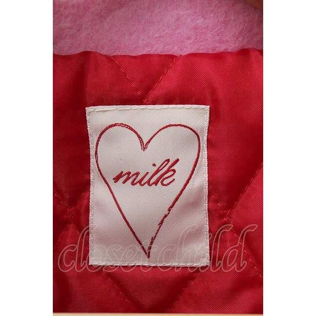 MILK / クチュールコート ピンク S-25-12-23-007-ML-CO-HR-ZTC036