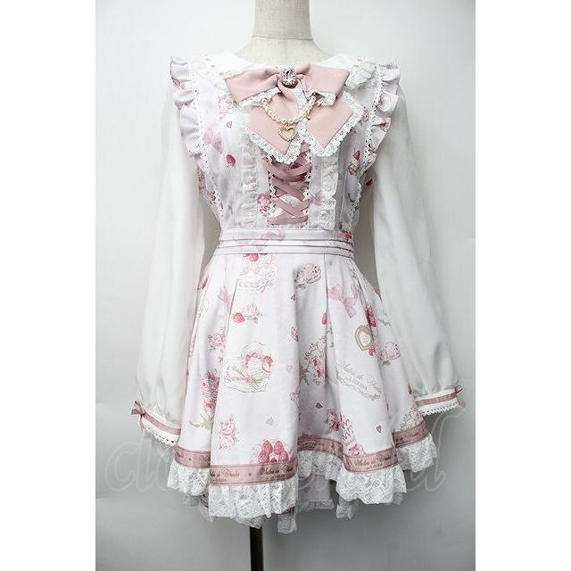 LIZ LISA / Salon de Fraise柄セットアップ 0 ピンク S-25-11-06-048