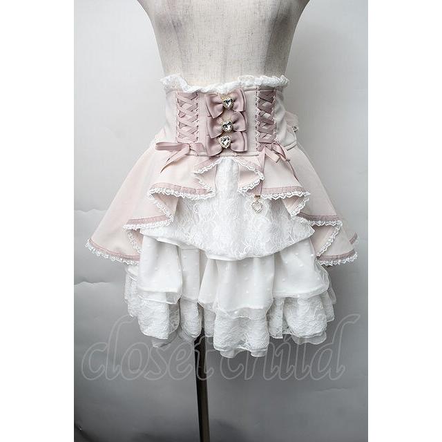 LIZ LISA / フロントカシュクールスカート 0 ピンク S-25-11-06-056-LO