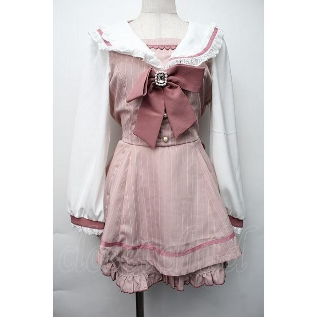 LIZ LISA / セーラーカラーセットアップ 0 ピンク S-25-11-06-047-LO