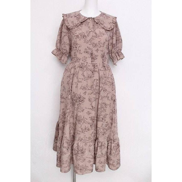 m petit by misako / トワルドジュイセーラーワンピース M ピンク S-26