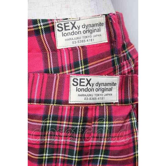 SEXY DYNAMITE LONDON / ボンテージパンツ ピンク S-26-01-21-060-PU