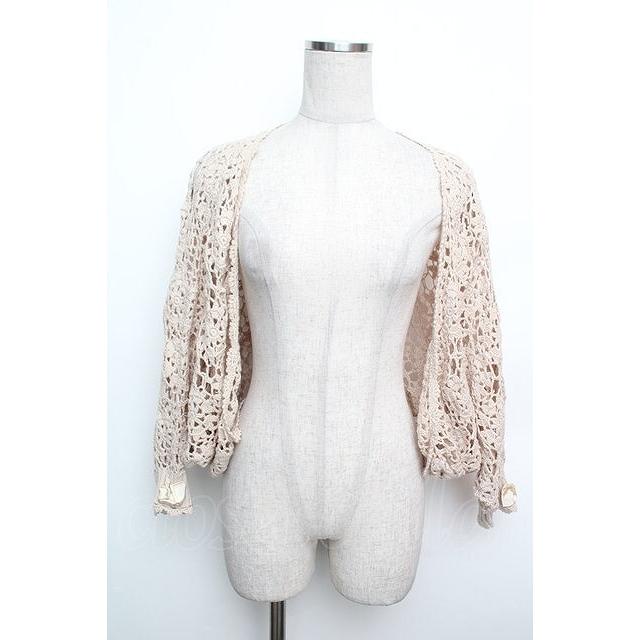 LIZ LISA / /ニットボレロ ベージュ S-26-01-15-034-LO-TO-AS-ZS