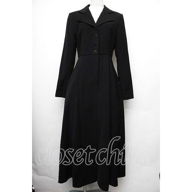 Moi-meme-Moitie / レースアップコートワンピース（2001年） 黒 S-26