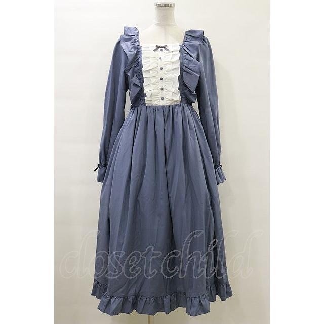 axes femme kawaii / ソフィアワンピース M ブルー H240124086AXOPNSZH