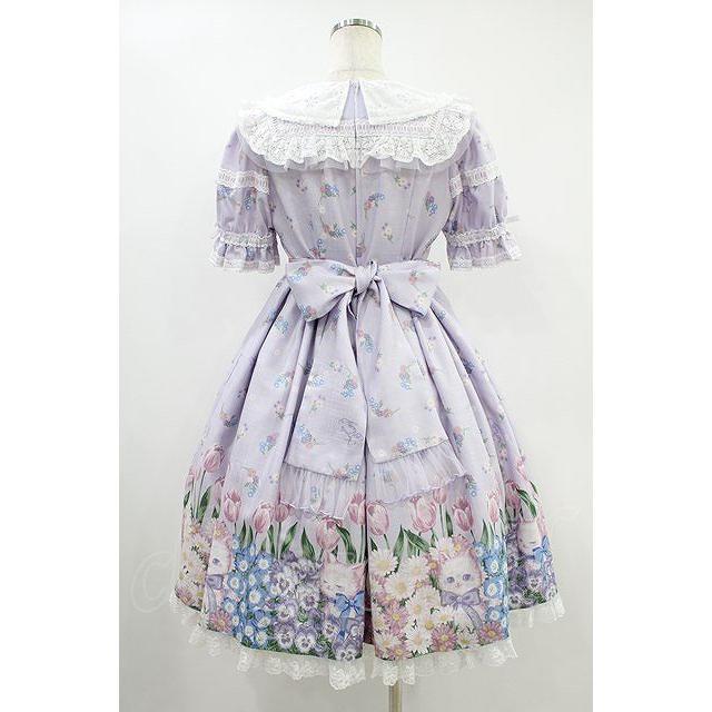 Angelic Pretty / Flower Kittenワンピース Free ラベンダー H Angelic Pretty / Flower Kittenワンピース Free ラベンダー H