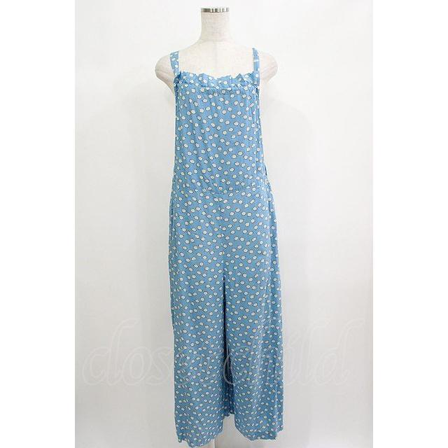 中古品】Jane Marple リボンつきデニムサロペット