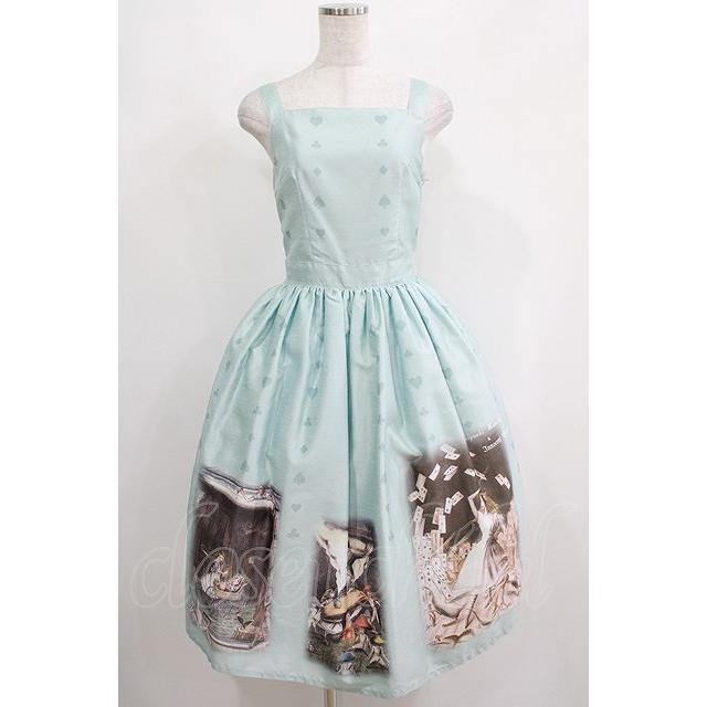 金子國義×Innocent world アリスジャンパースカート Innocent World / 金子國義アリスジャストウエストジャンパースカート