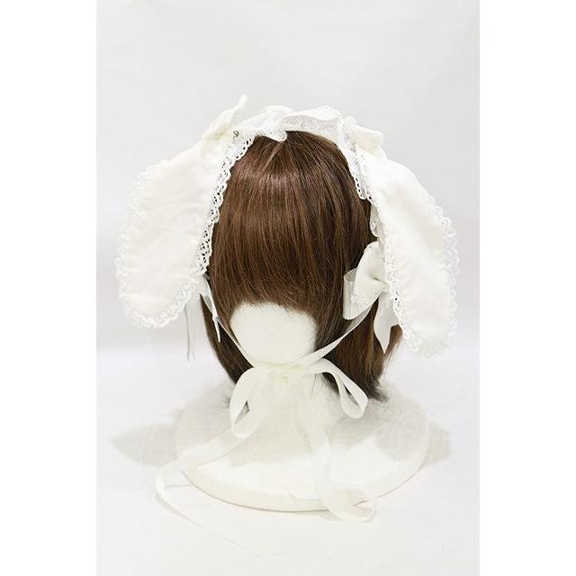Baby うさくみゃちゃんのうさみみヘッドドレス BABY うさくみゃちゃんのうさみみヘッドドレス 白 USED】うさ