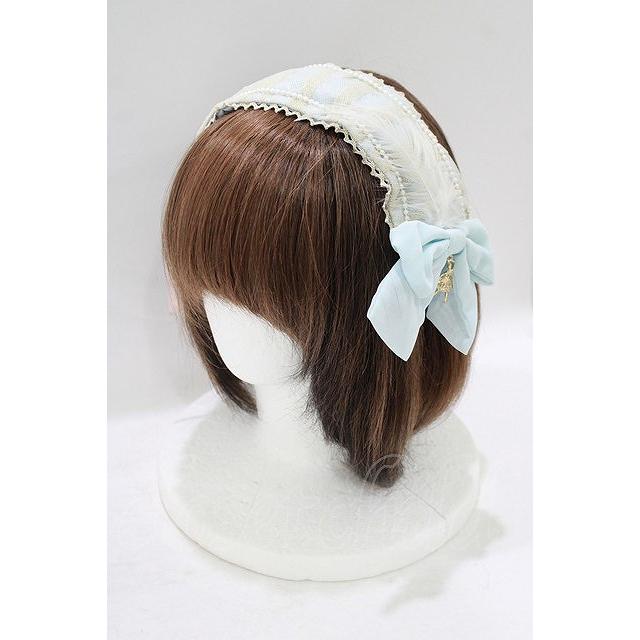 metamorphose / バレリーナ風カチューシャ サックス H-25-09-11-077-ME