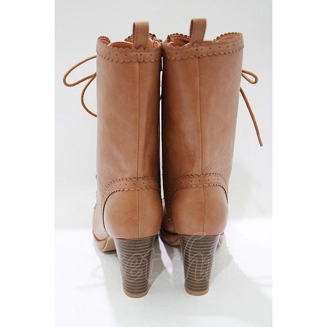 ALICE and the PIRATES / クララショートブーツ M キャメル H-25