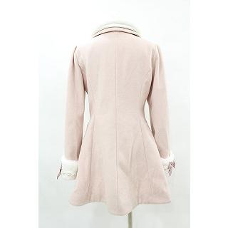 Ank Rouge Re♥Twinkle ヨークフリルコート ピンク