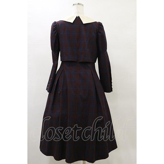 Maison de FLEUR Petite Robe canone / クロエが微笑むワンピース M