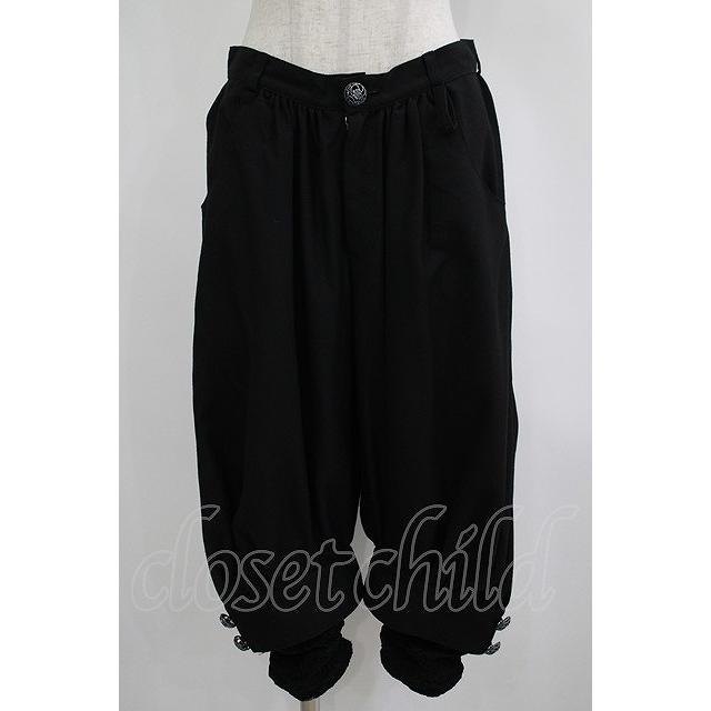 ALICE and the PIRATES / フィアラルパンツ Mens ブラック H-25