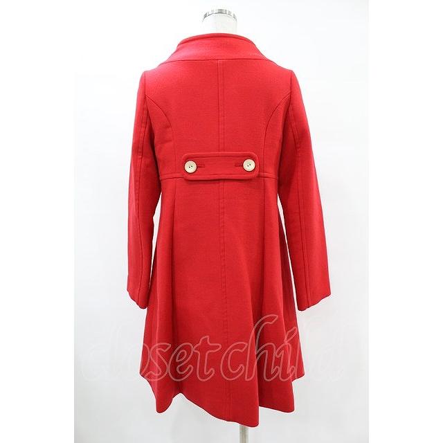 Emily Temple cute / スタンドカラーコート レッド H-25-07-12-1018-ET
