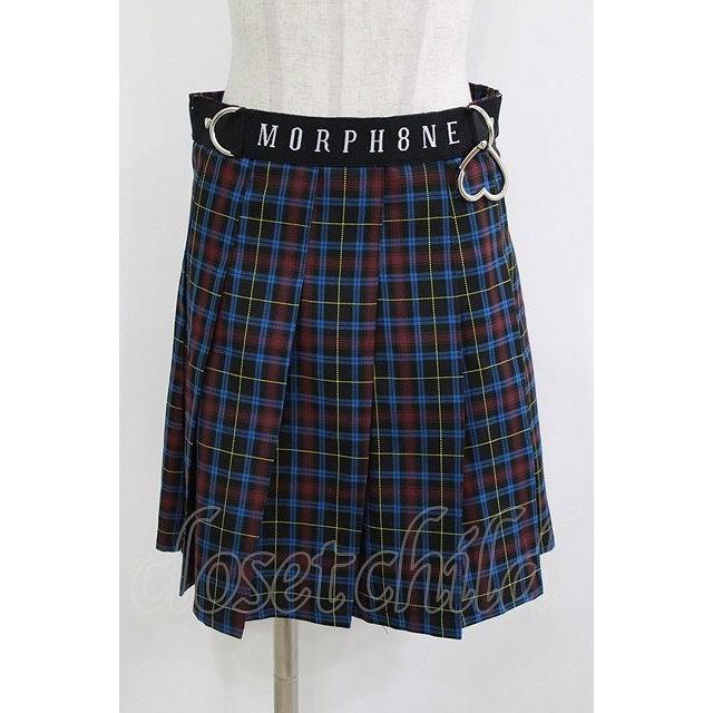 MORPH8NE / ON SKIRT L ブルー H-25-07-28-1050-0-SK-KB-ZT063 