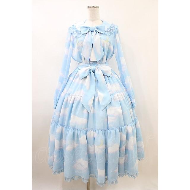 Angelic Pretty / Misty Skyブラウス&ティアードスカートSet Free