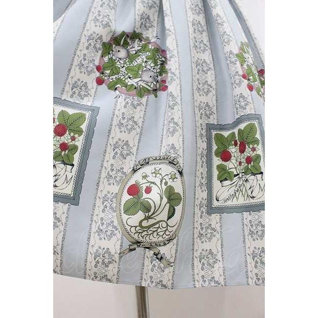 Melody BasKet / Berry galleryチュール切替ワンピース サックス H-26