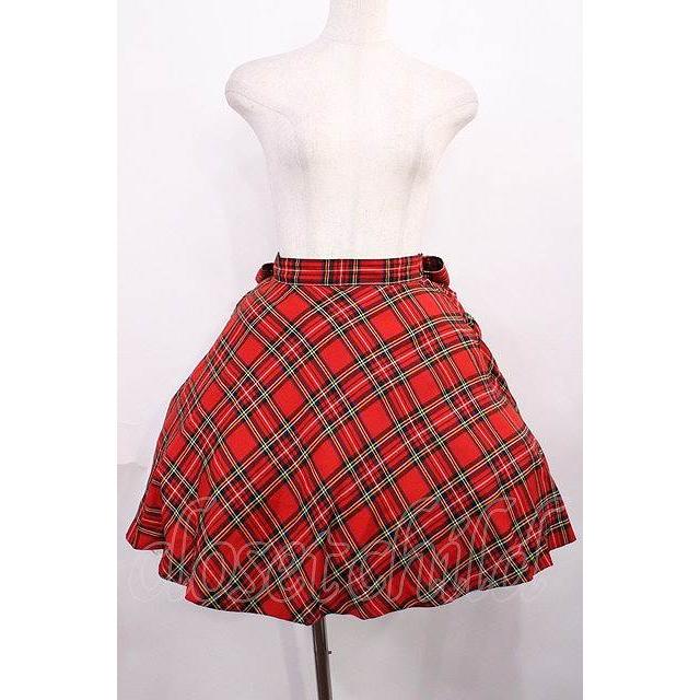 ベイビーザスターズシャインブライト　タータンチェックスカート　赤 BABY,THE STARS SHINE BRIGHT / タータンチェックスカート Free レッド
