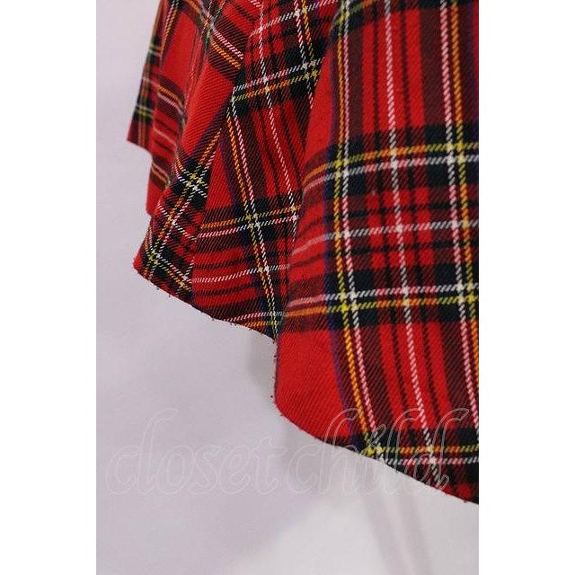 BABY,THE STARS SHINE BRIGHT / タータンチェックスカート Free レッド