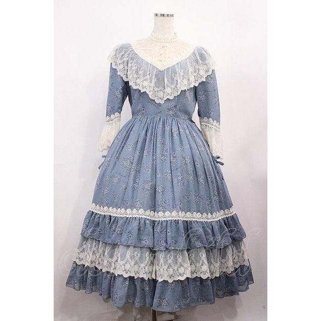 Innocent World / トワルドジュイ アニバーサリードレス M ブルー×生成