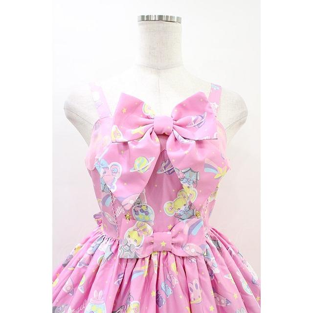 Angelic Pretty / SPACE TOYSジャンパースカート Free ピンク H-26-03