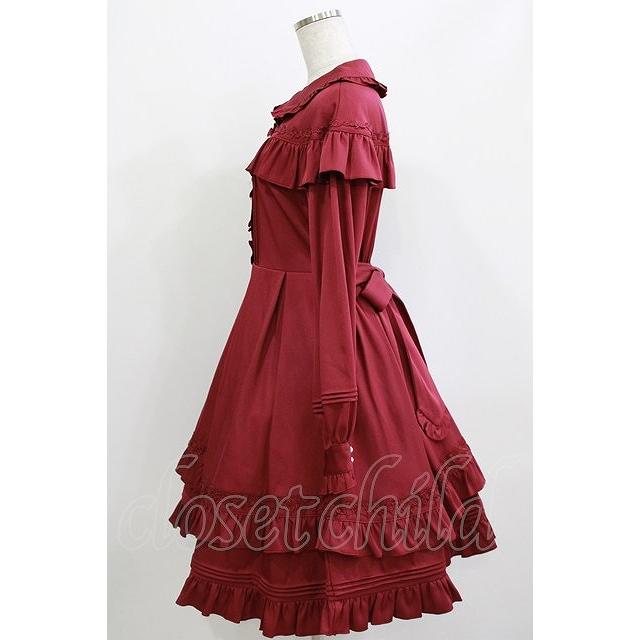 Amavel / Rose Rubanミドル丈ワンピース Free ボルドー H-26-05-27