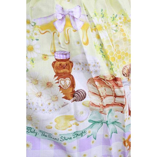BABY,THE STARS SHINE BRIGHT / Bee My Sweet Honey柄ハートヨーク