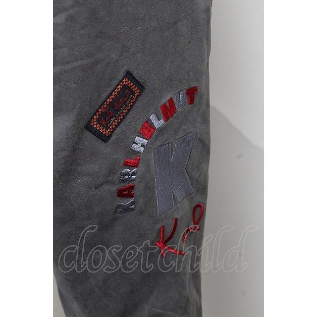 Karl Helmut / ロゴ刺繍パンツ 3(M) グレー S-24-08-11-070-EL-PA-HD