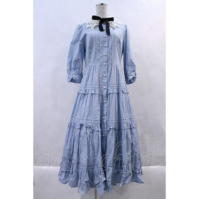 Innocent World / ルイーズワンピース サックス I-23-11-28-004-IW-OP 