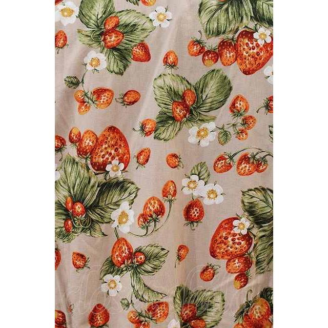 PINK HOUSE / ストロベリーフィールズプリントフードワンピース